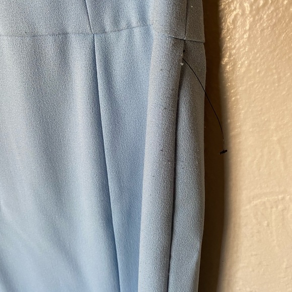 Vince Camuto Light Blue Off Shoulder Gown - Picture 10 of 12